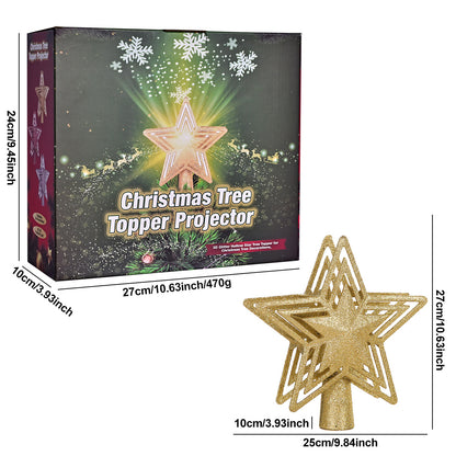Northlit Star Projector Tree Topper